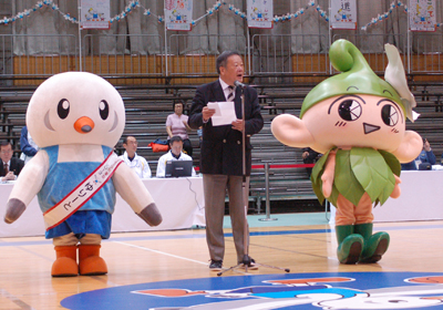 写真：スポーツ祭東京2013　バスケットボール競技会開会式