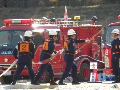 写真：西東京市消防団出初式2