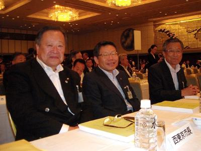 写真：全国市長会議（通常総会）席上にて