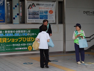 写真：平成27年度　薬物「ダメ。ゼッタイ。」街頭キャンペーン