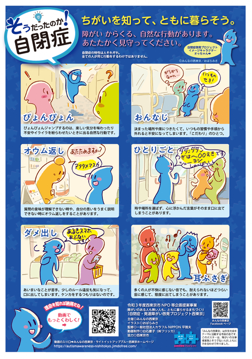 そうだったのか！自閉症のポスター