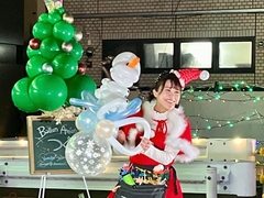 画像：バルーンパフォーマンス