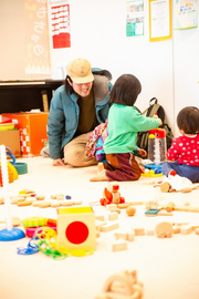写真：おもちゃの広場の様子
