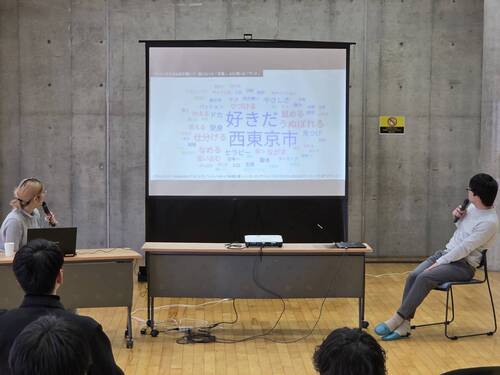 会場からの感想をうけてトークセッション