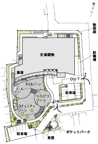 画像：全体配置図