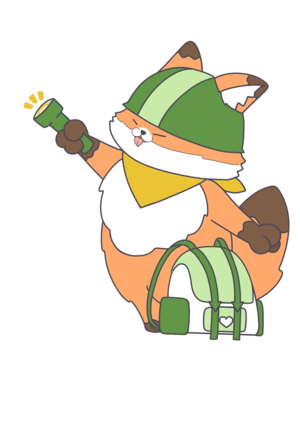 災害コンちゃん（横）