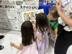 画像：にしにしnet.ブースの様子