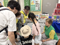 画像：にしにしnet.ブースの様子