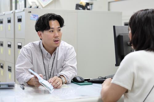 一般事務の職員の写真