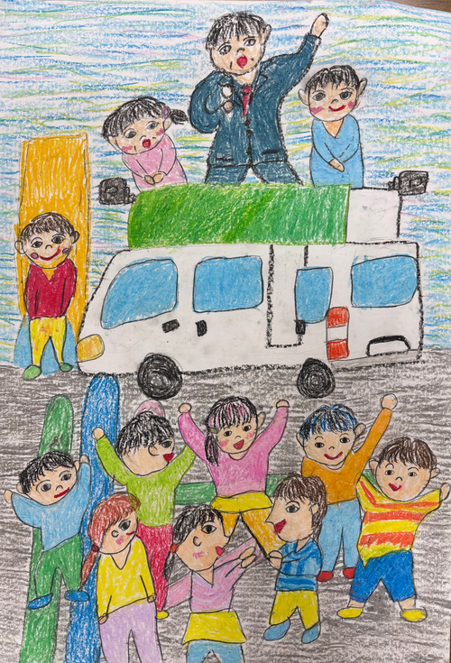 西東京市立芝久保小学校5年生の児童の作品