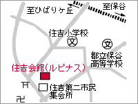 住吉会館案内図