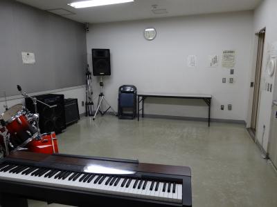 音楽練習室の写真