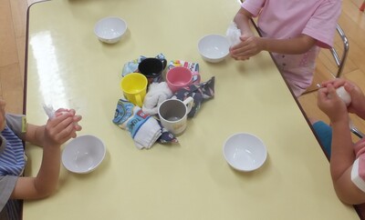 料理保育写真