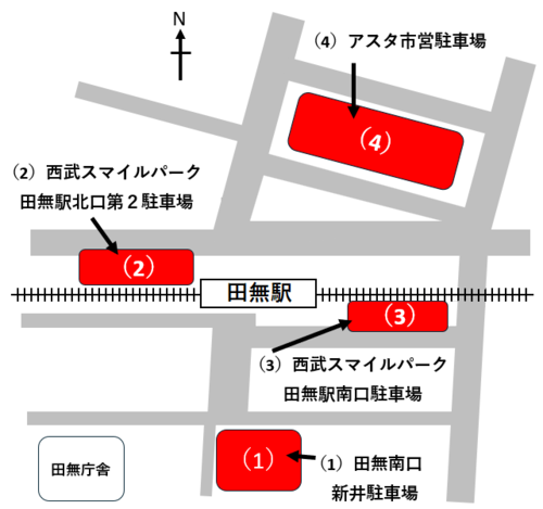 駐車場案内図