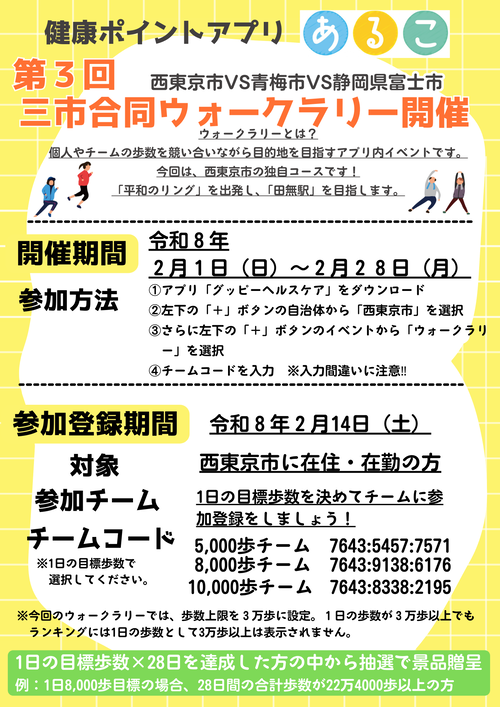 R7第3回ウォークラリー