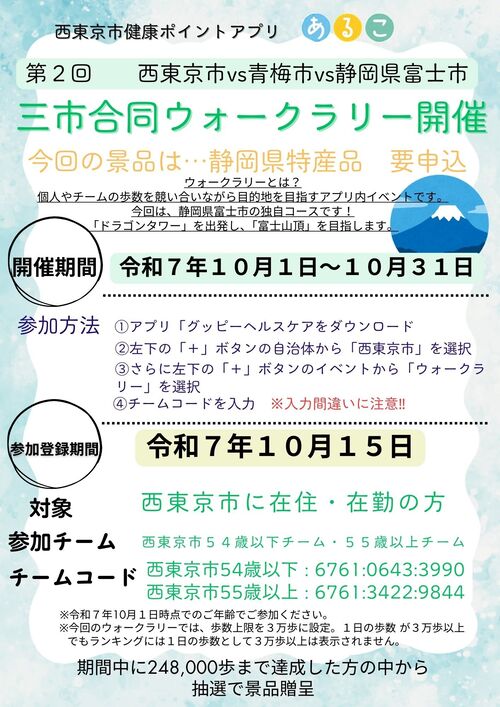 R7第2回ウォークラリー