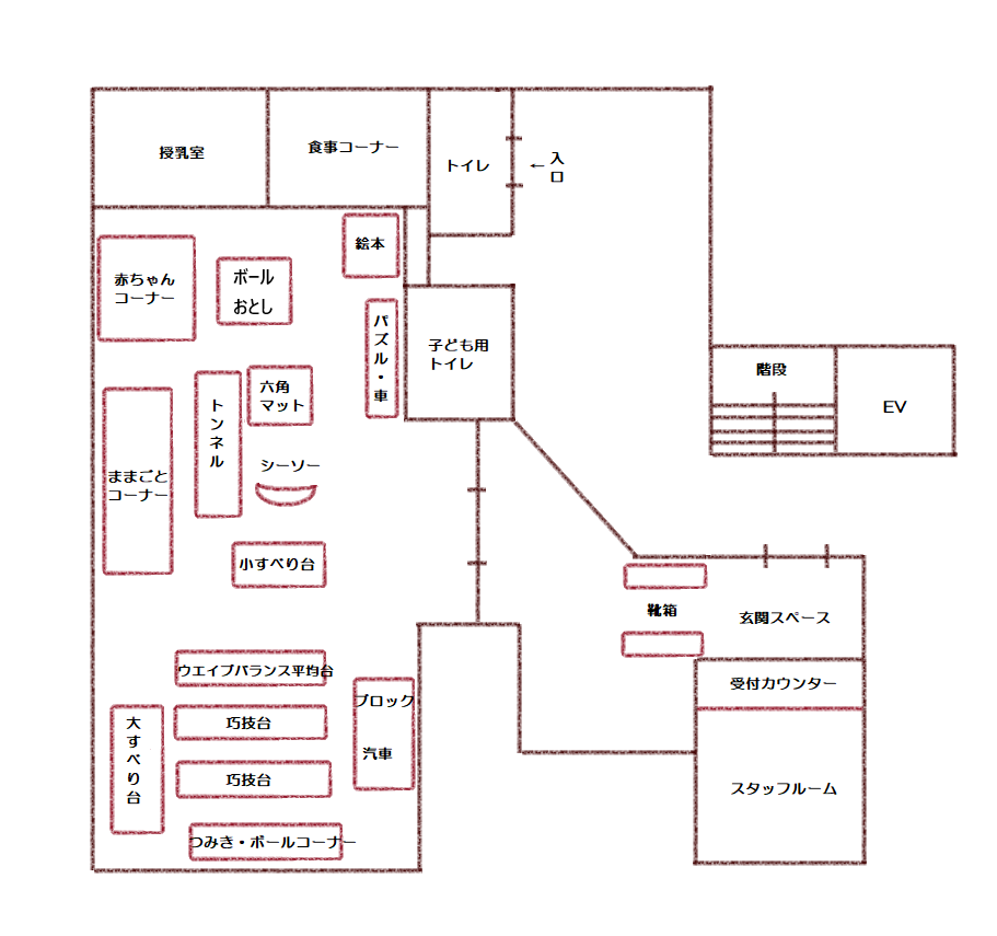 のどか広場見取り図