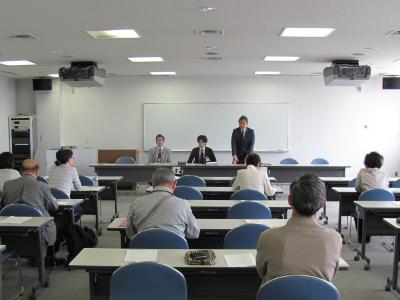 市民説明会の様子(防災センター)